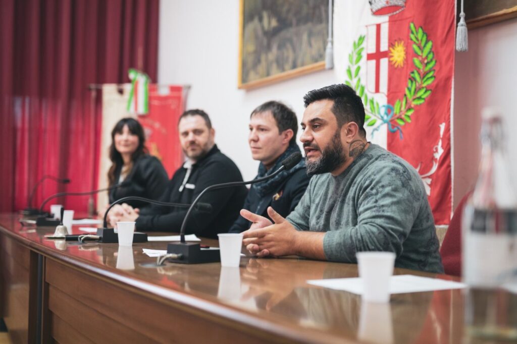 Catia Avarello, Maurizio Rugginenti, Francesco Billi e Carlo Avarello b