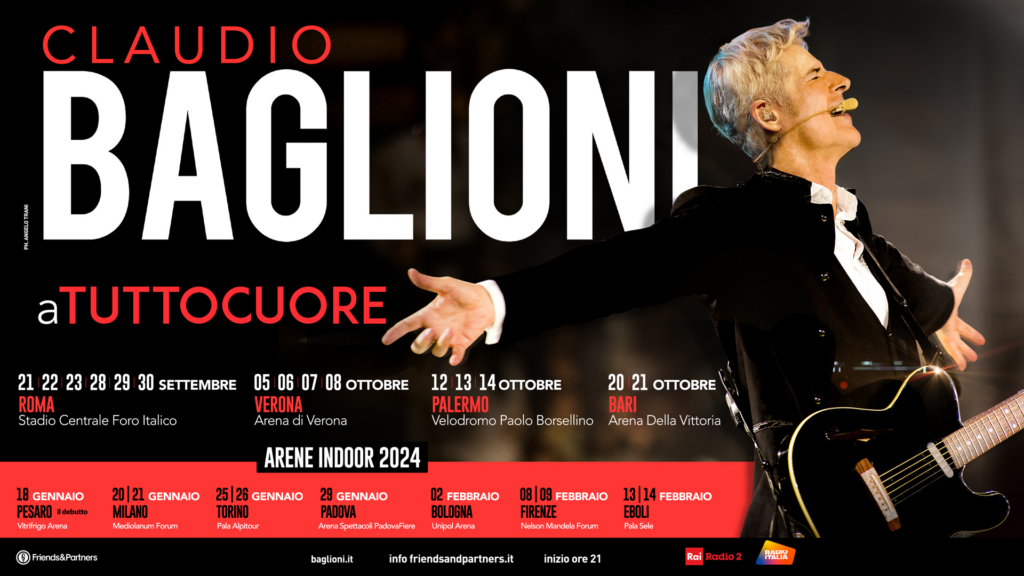 Claudio Baglioni a tutto cuore concerto
